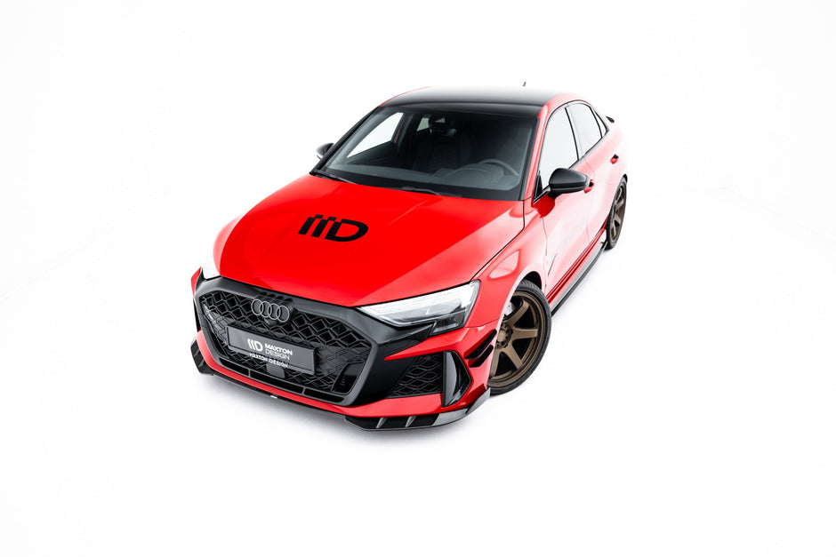 Prepreg Carbon Fiber Frontläpp för Audi RS3 Sedan 8Y Facelift