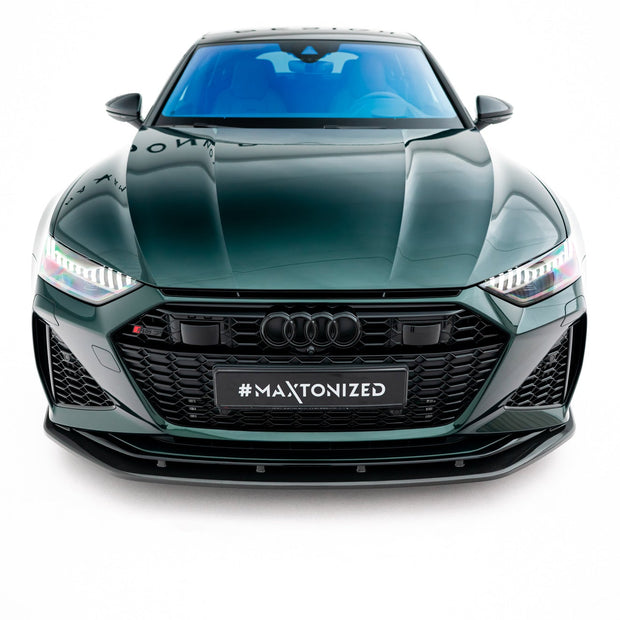 Prepreg Carbon Fiber Frontläpp för Audi RS7 C8
