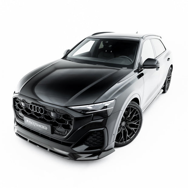 Prepreg Carbon Fiber Frontläpp för Audi SQ8 / Q8 S-Line Mk1 Facelift