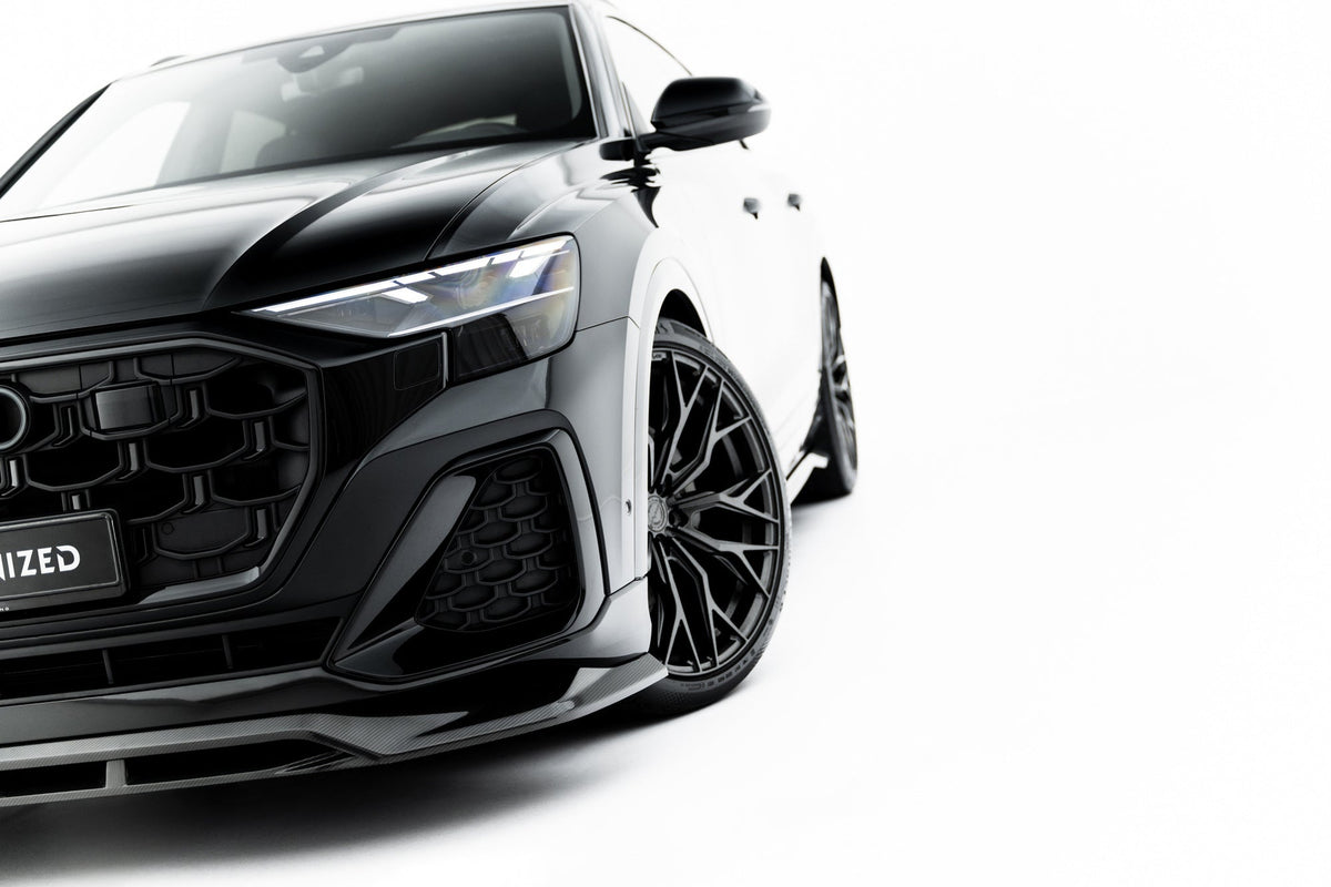 Prepreg Carbon Fiber Frontläpp för Audi SQ8 / Q8 S-Line Mk1 Facelift