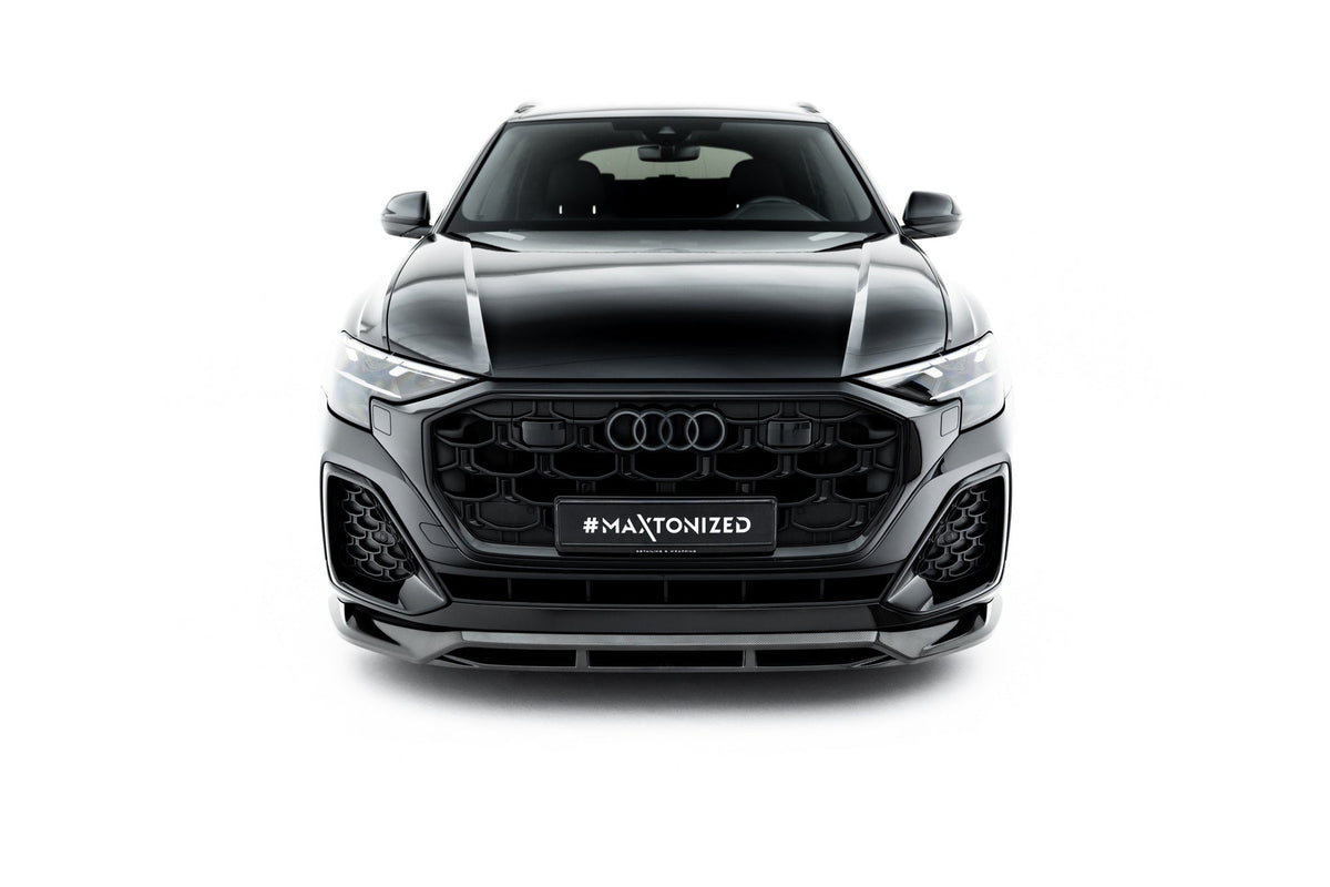 Prepreg Carbon Fiber Frontläpp för Audi SQ8 / Q8 S-Line Mk1 Facelift