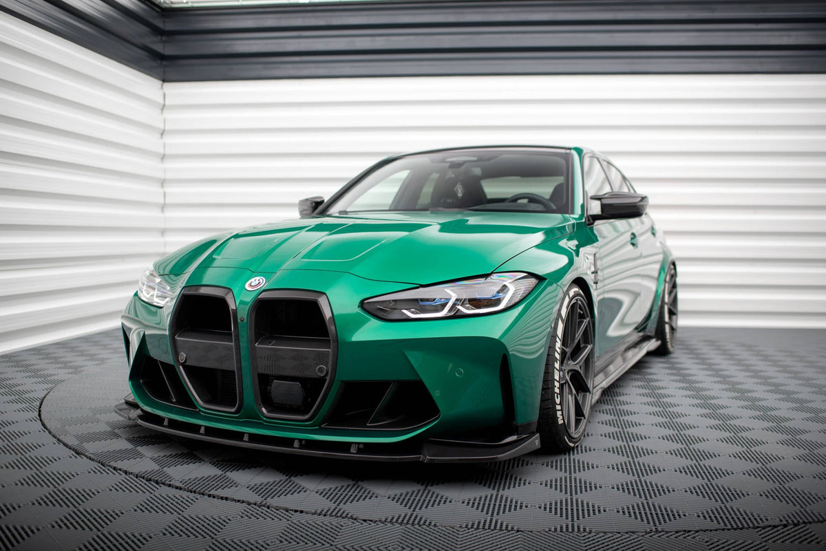 Prepreg Carbon Fiber Frontläpp V.1 för BMW M3 Sedan / Touring G80 / G81