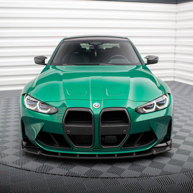 Prepreg Carbon Fiber Frontläpp V.1 för BMW M3 Sedan / Touring G80 / G81