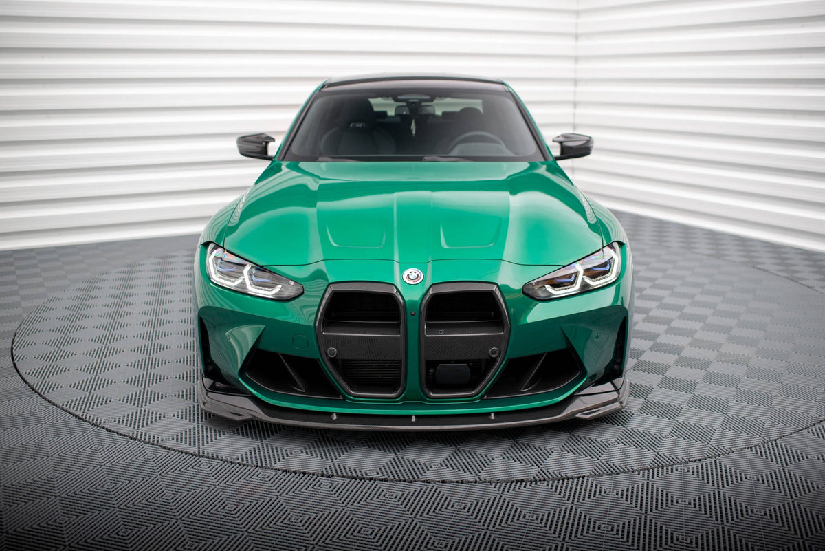 Prepreg Carbon Fiber Frontläpp V.2 för BMW M3 Sedan / Touring G80 / G81
