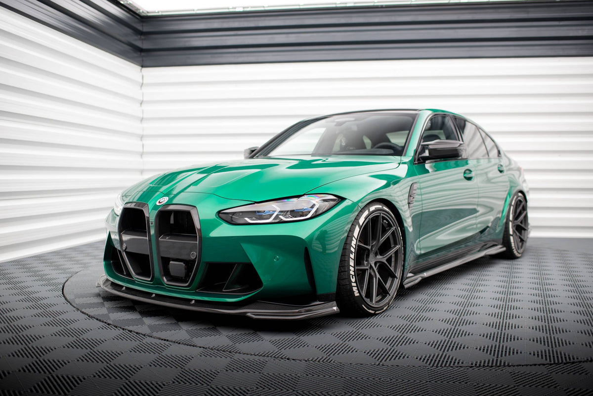 Prepreg Carbon Fiber Frontläpp V.2 för BMW M3 Sedan / Touring G80 / G81
