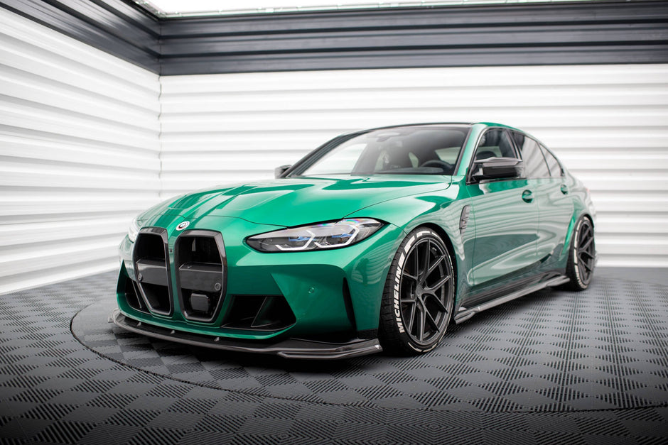 Prepreg Carbon Fiber Frontläpp V.2 för BMW M3 Sedan / Touring G80 / G81