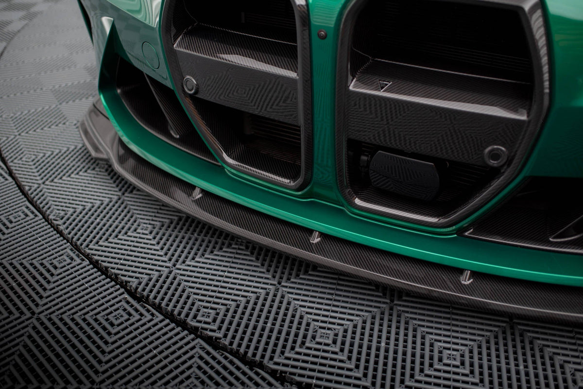 Prepreg Carbon Fiber Frontläpp V.2 för BMW M3 Sedan / Touring G80 / G81