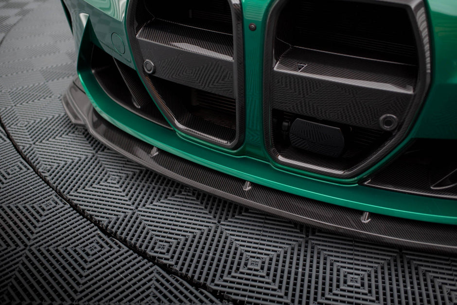 Prepreg Carbon Fiber Frontläpp V.2 för BMW M3 Sedan / Touring G80 / G81