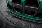 Prepreg Carbon Fiber Frontläpp V.2 för BMW M3 Sedan / Touring G80 / G81