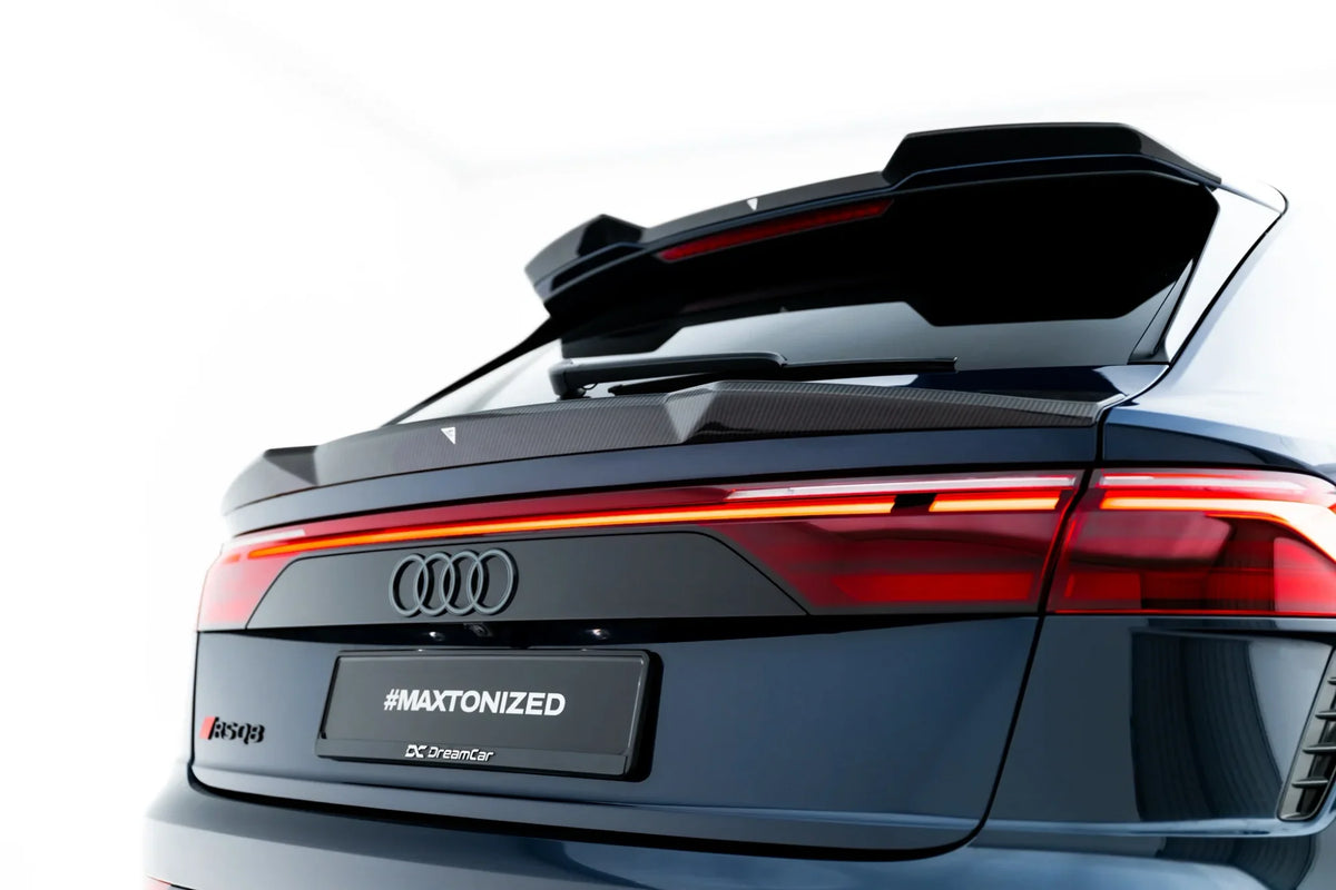 Prepreg Carbon Fiber Tailgate Spoiler (Lower) för Audi RSQ8 Mk1 Facelift