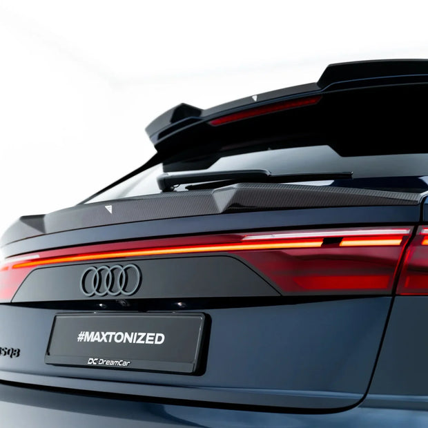 Prepreg Carbon Fiber Tailgate Spoiler (Lower) för Audi RSQ8 Mk1 Facelift