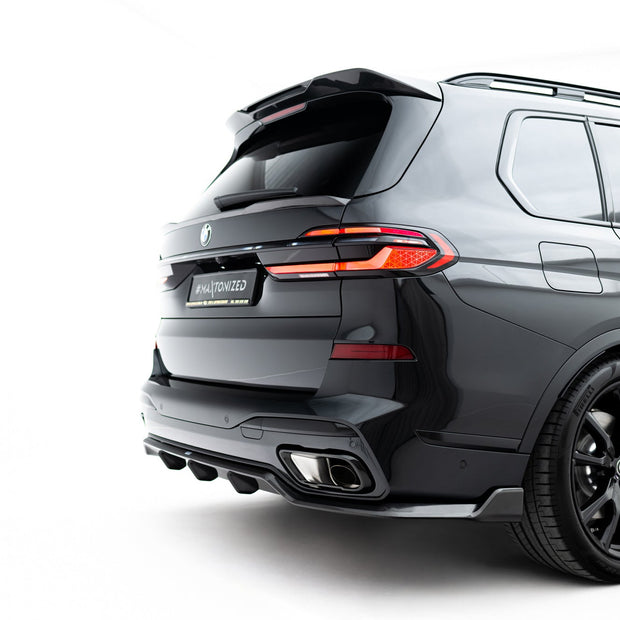 Prepreg Carbon Fiber Tailgate Spoiler (Lower) för BMW X7 M-Pack G07 Facelift