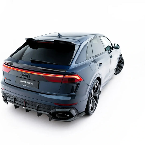 Prepreg Carbon Fiber Tailgate Spoiler (Upper) för Audi RSQ8 Mk1 Facelift