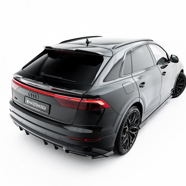 Prepreg Carbon Fiber Tailgate Spoiler (Upper) för Audi SQ8 / Q8 S-Line Mk1 Facelift