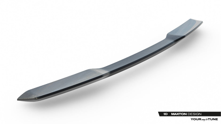 Prepreg Carbon Fiber Tailgate Spoiler (Upper) för Audi SQ8 / Q8 S-Line Mk1 Facelift