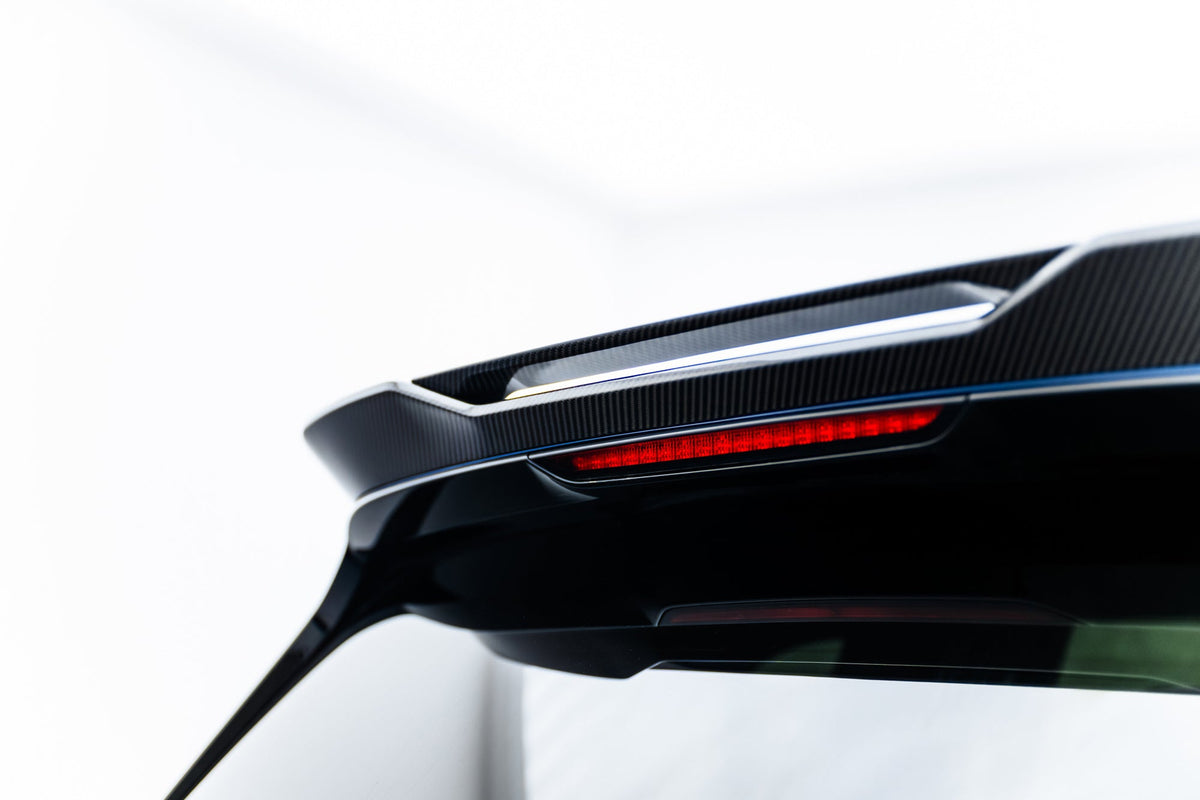 Prepreg Carbon Fiber Tailgate Spoiler (Upper) för BMW X7 M-Pack G07