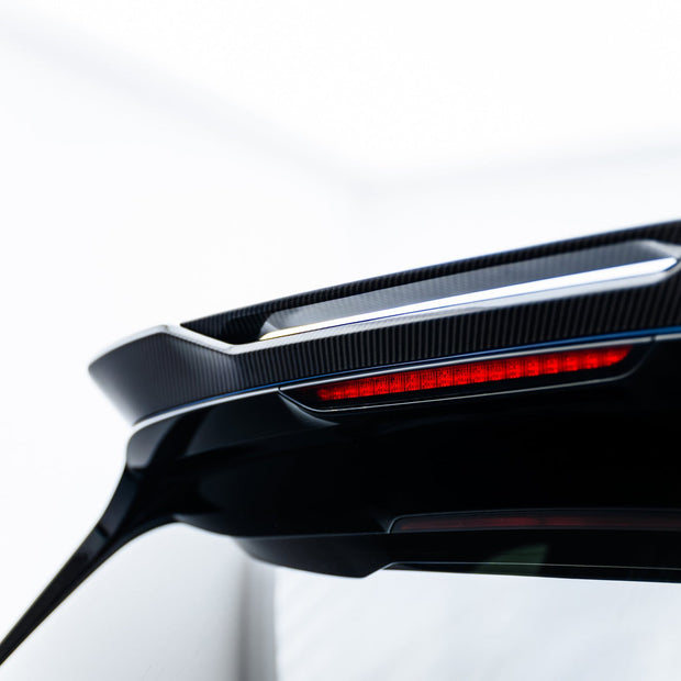 Prepreg Carbon Fiber Tailgate Spoiler (Upper) för BMW X7 M-Pack G07