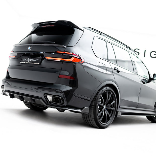 Prepreg Carbon Fiber Tailgate Spoiler (Upper) för BMW X7 M-Pack G07 Facelift