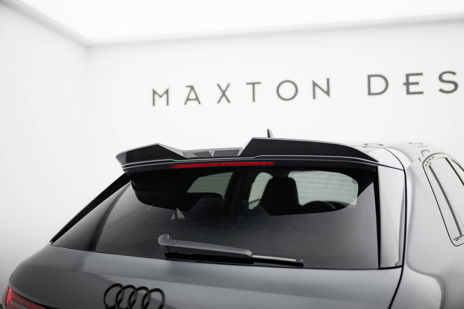 Prepreg Carbon Fiber Tailgate Spoiler för Audi RS3 / S3 / A3 S-Line Sportback 8Y / 8Y Facelift