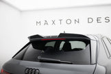 Prepreg Carbon Fiber Tailgate Spoiler för Audi RS3 / S3 / A3 S-Line Sportback 8Y / 8Y Facelift