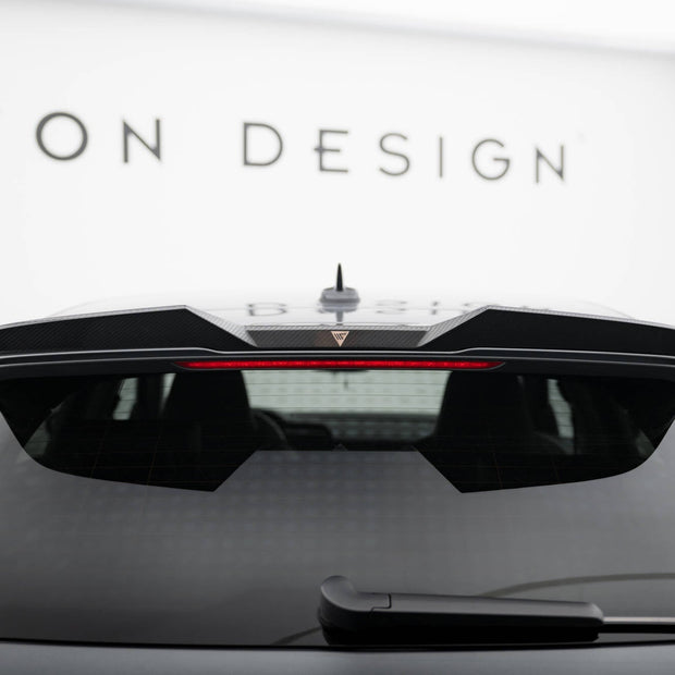 Prepreg Carbon Fiber Tailgate Spoiler för Audi RS3 / S3 / A3 S-Line Sportback 8Y / 8Y Facelift