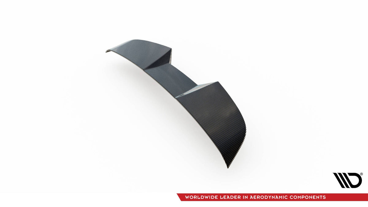 Prepreg Carbon Fiber Tailgate Spoiler för Audi RS3 / S3 / A3 S-Line Sportback 8Y / 8Y Facelift