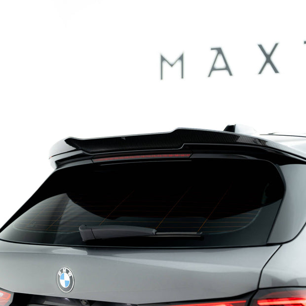 Prepreg Carbon Fiber Tailgate Spoiler för BMW M135i / M-Pack F70