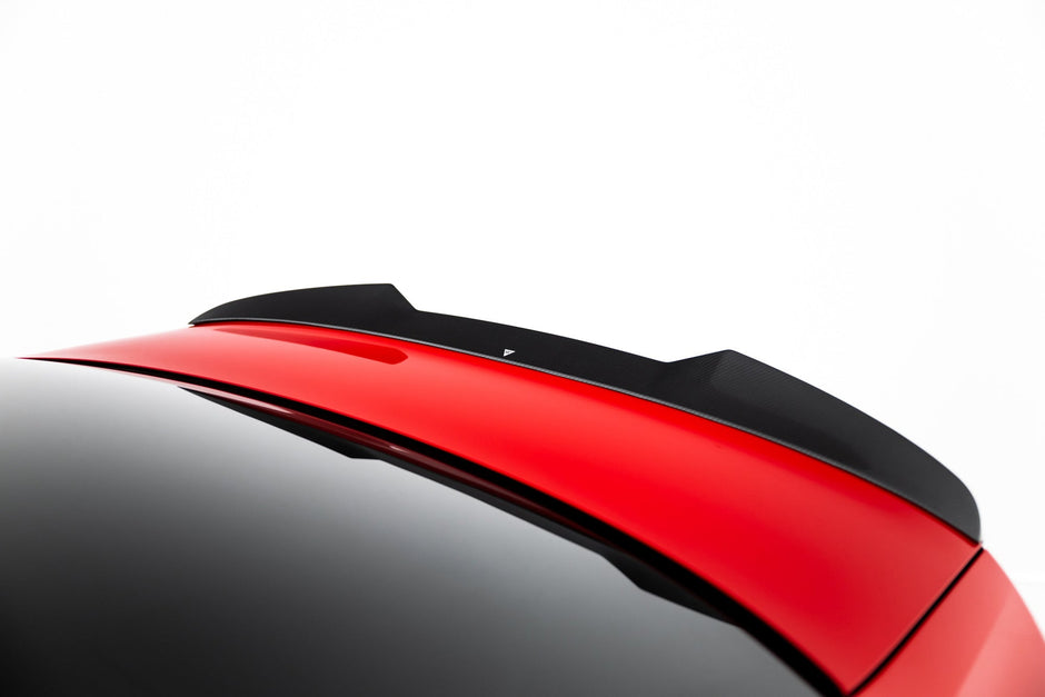 Prepreg Carbon Fiber Tailgate Spoiler V.1 för Audi RS3 / S3 / A3 S-Line / A3 Sedan 8Y Facelift