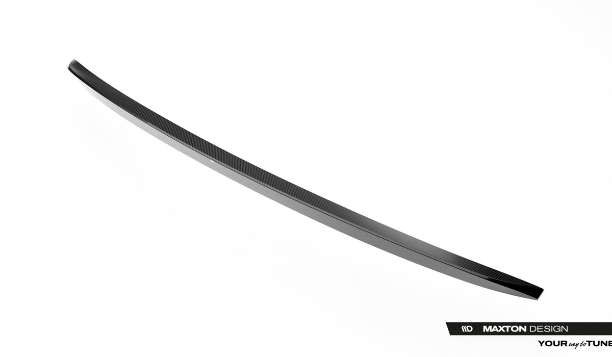 Prepreg Carbon Fiber Tailgate Spoiler V.2 för Audi RS3 / S3 / A3 S-Line / A3 Sedan 8Y Facelift