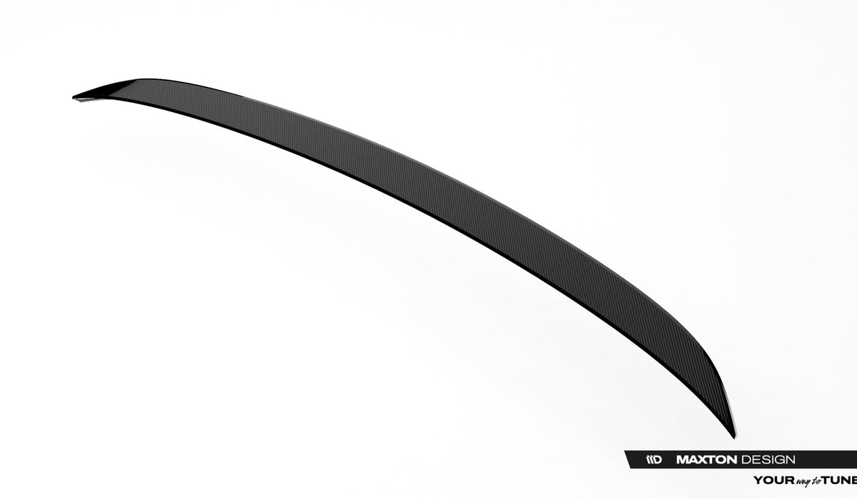Prepreg Carbon Fiber Tailgate Spoiler V.2 för Audi RS3 / S3 / A3 S-Line / A3 Sedan 8Y Facelift