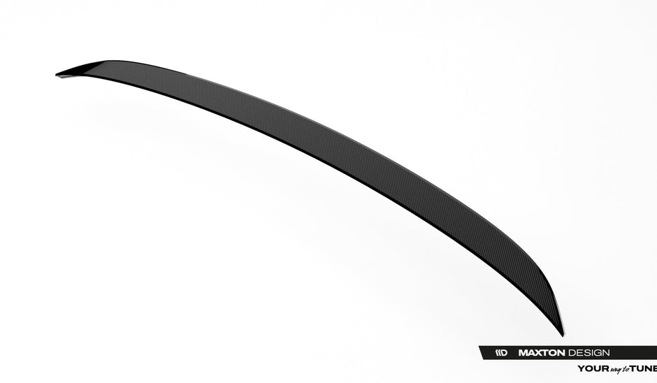 Prepreg Carbon Fiber Tailgate Spoiler V.2 för Audi RS3 / S3 / A3 S-Line / A3 Sedan 8Y Facelift