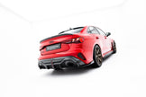 Prepreg Carbon Fiber Tailgate Spoiler V.2 för Audi RS3 / S3 / A3 S-Line / A3 Sedan 8Y Facelift