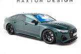Set Of Prepreg Carbon Fiber Splitters för Audi RS7 C8