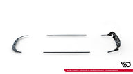 Set Of Prepreg Carbon Fiber Splitters för Audi RS7 C8