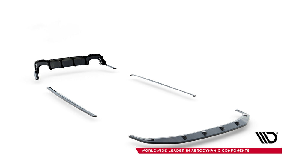 Set Of Prepreg Carbon Fiber Splitters för Audi RS7 C8