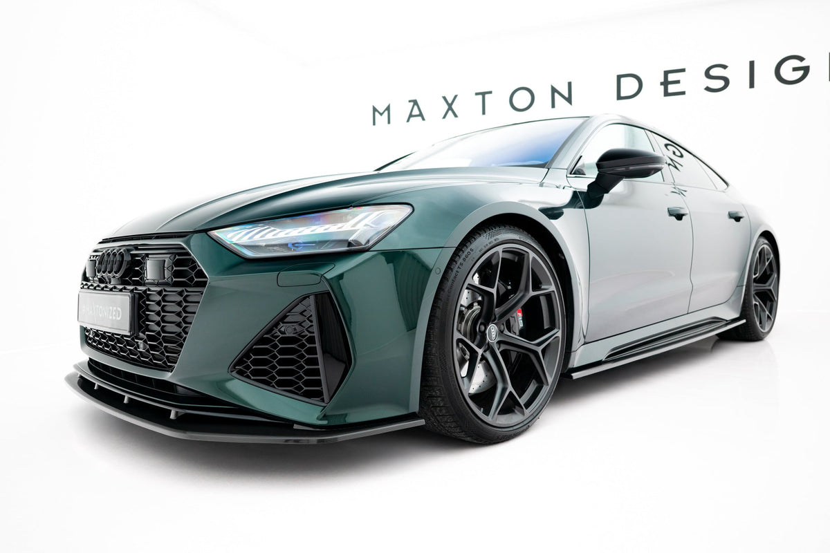 Set Of Prepreg Carbon Fiber Splitters för Audi RS7 C8