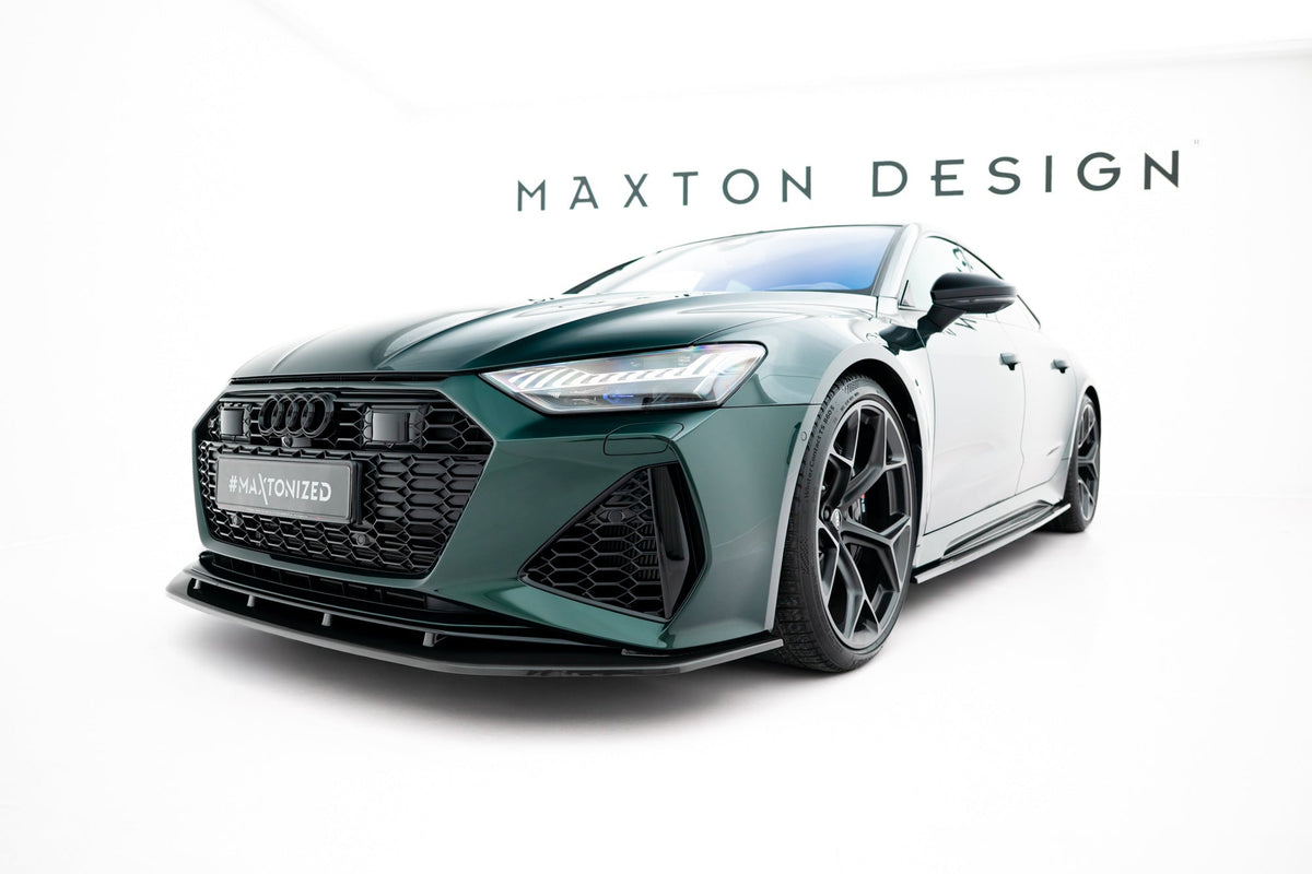 Set Of Prepreg Carbon Fiber Splitters för Audi RS7 C8