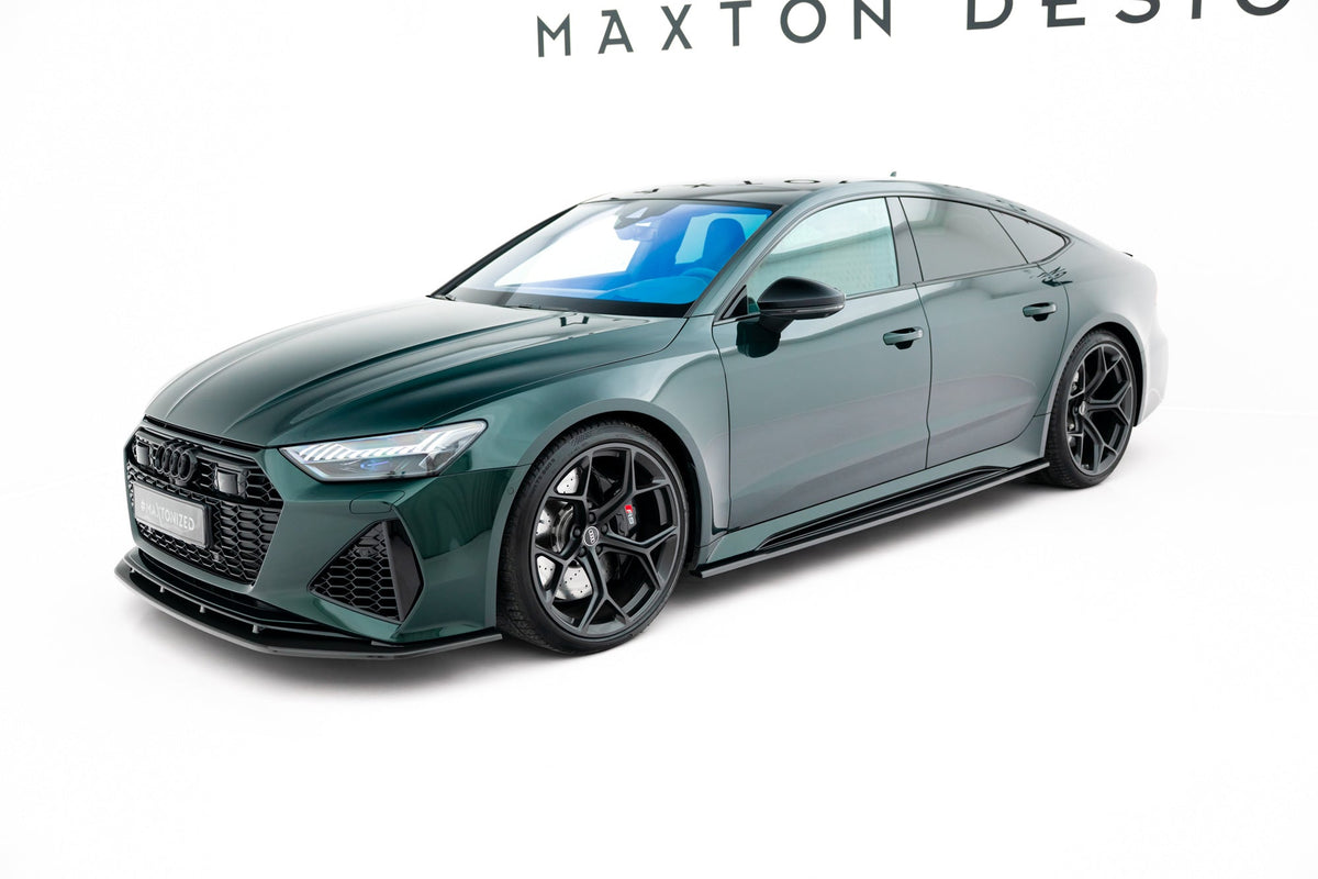 Set Of Prepreg Carbon Fiber Splitters för Audi RS7 C8