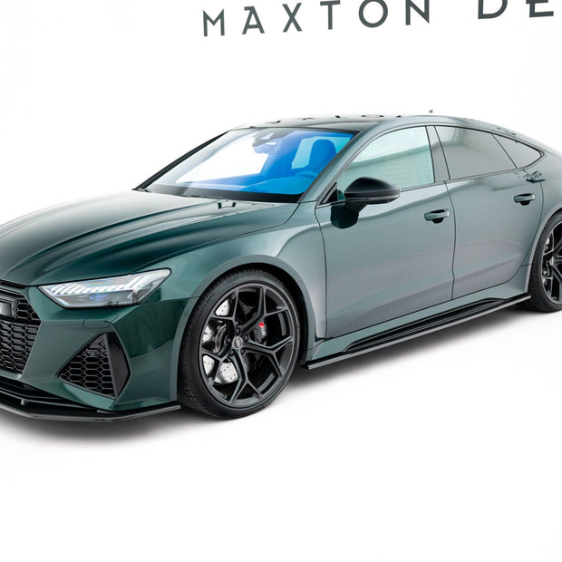Set Of Prepreg Carbon Fiber Splitters för Audi RS7 C8
