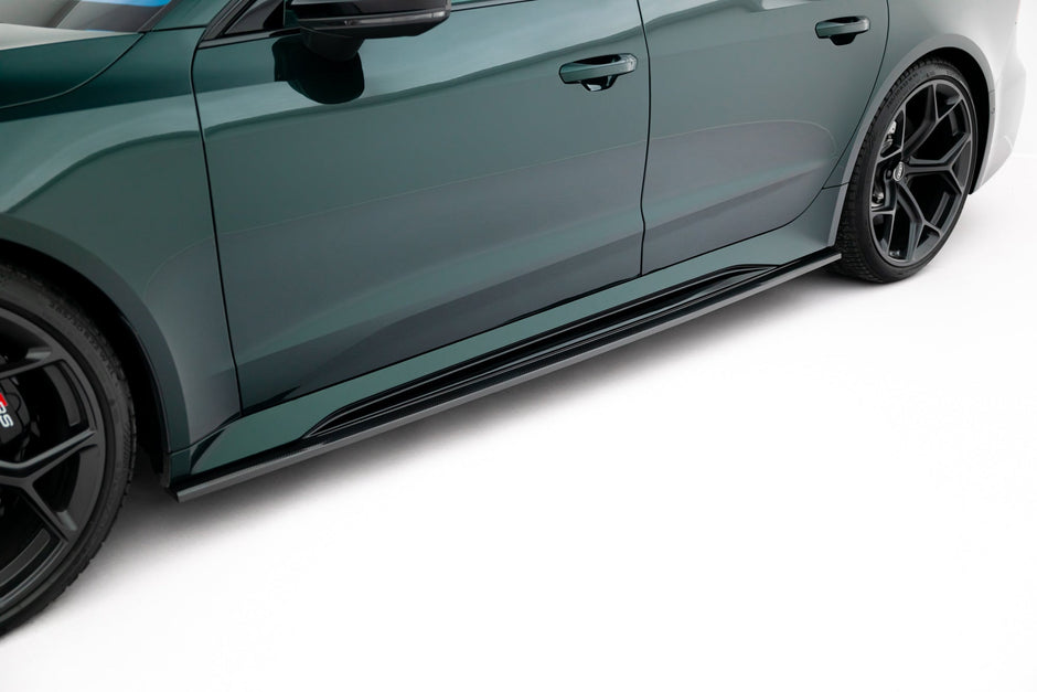 Set Of Prepreg Carbon Fiber Splitters för Audi RS7 C8