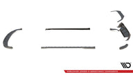 Set Of Prepreg Carbon Fiber Splitters för BMW 1 F40 M-Pack / M135i