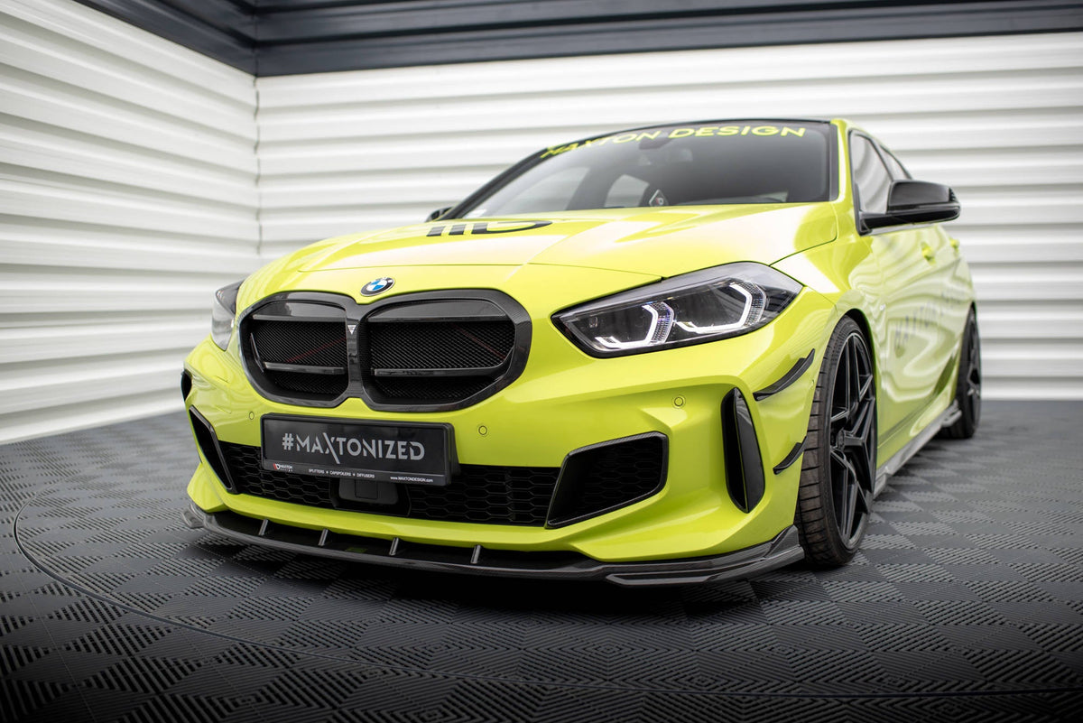 Set Of Prepreg Carbon Fiber Splitters för BMW 1 F40 M-Pack / M135i