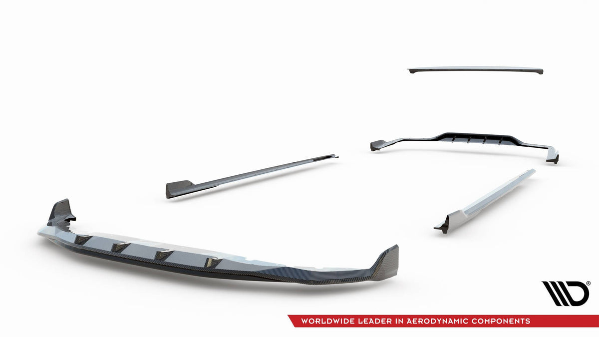 Set Of Prepreg Carbon Fiber Splitters för BMW 7 M-Pack G11 Facelift