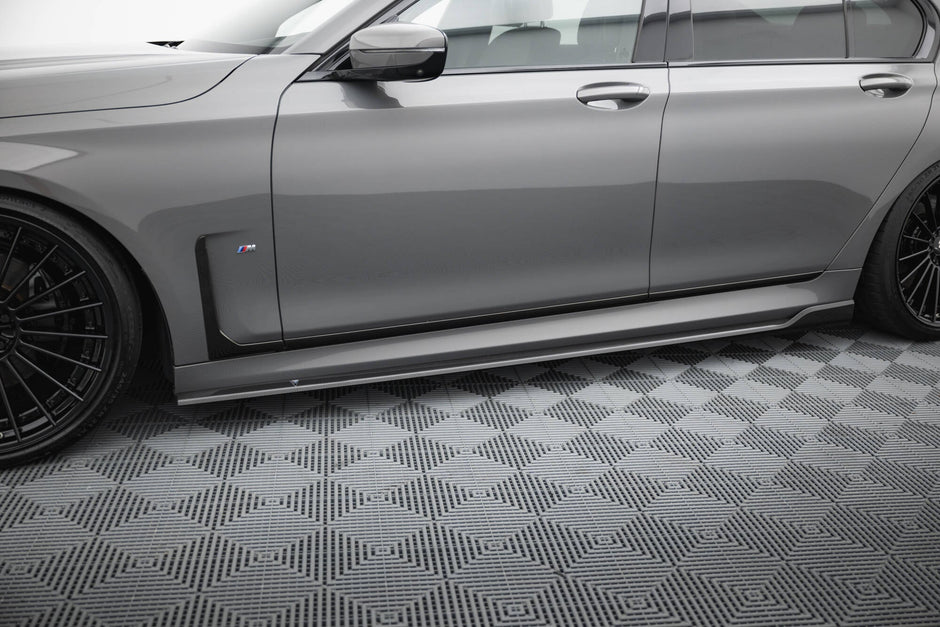 Set Of Prepreg Carbon Fiber Splitters för BMW 7 M-Pack G11 Facelift