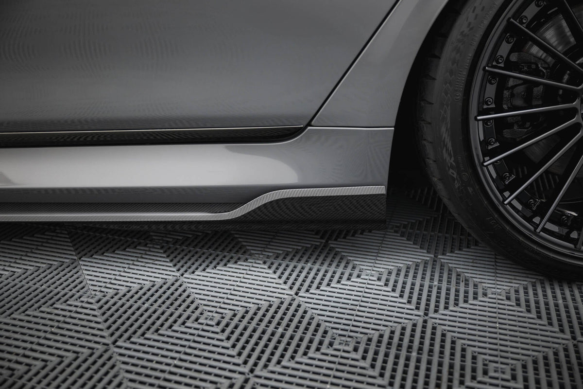 Set Of Prepreg Carbon Fiber Splitters för BMW 7 M-Pack G11 Facelift