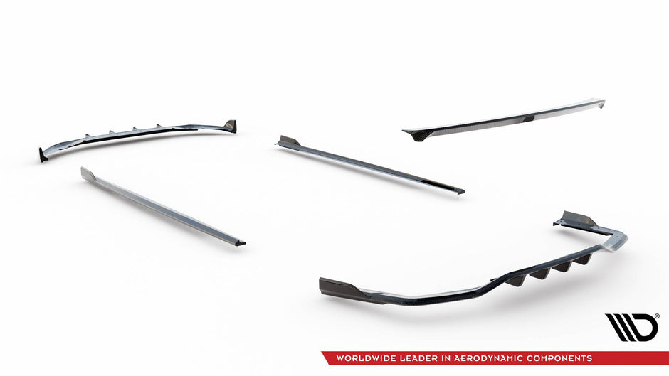 Set Of Prepreg Carbon Fiber Splitters för BMW 7 M-Pack G11 Facelift