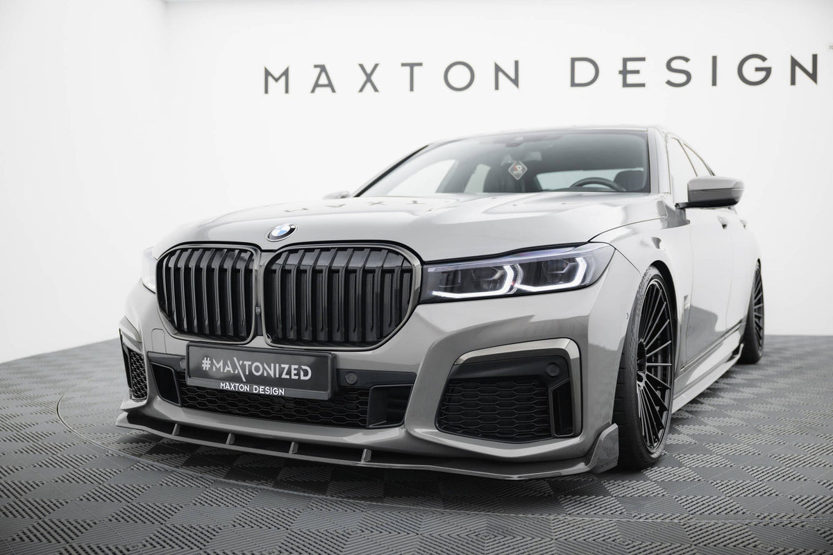 Set Of Prepreg Carbon Fiber Splitters för BMW 7 M-Pack G11 Facelift