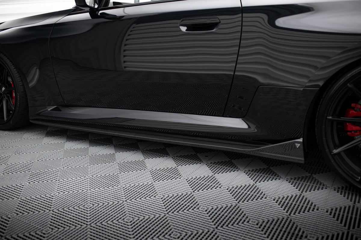 Set Of Prepreg Carbon Fiber Splitters för BMW M2 G87