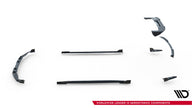 Set Of Prepreg Carbon Fiber Splitters för BMW X5 M F95 Facelift