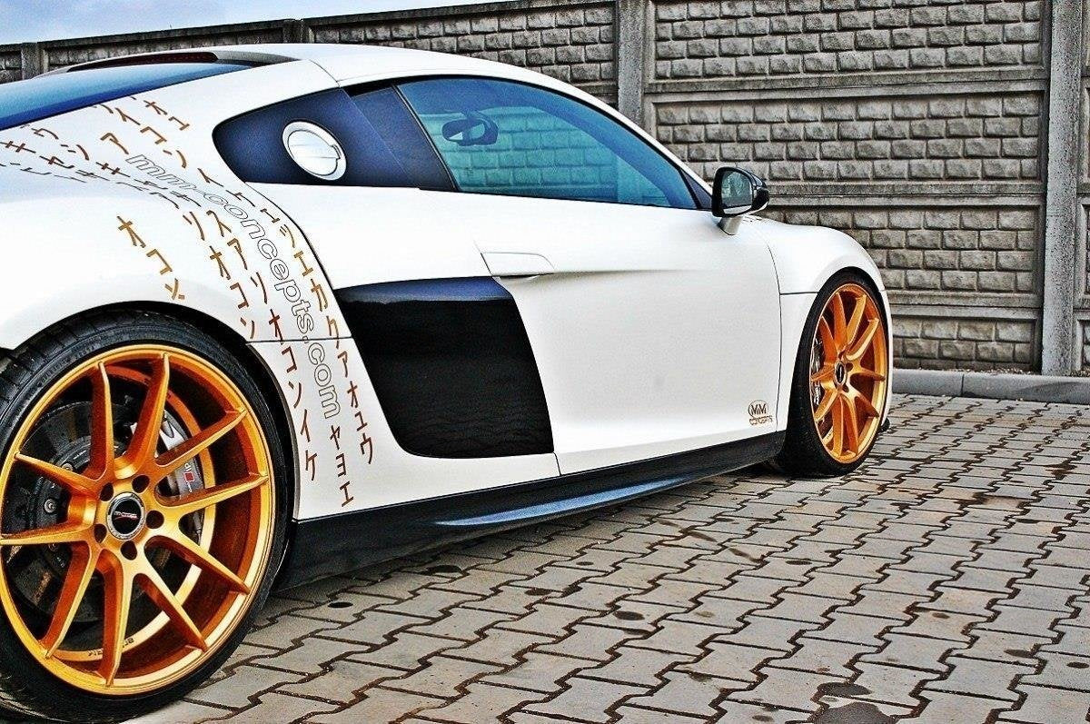 Sidokjolar för Audi R8 Mk1